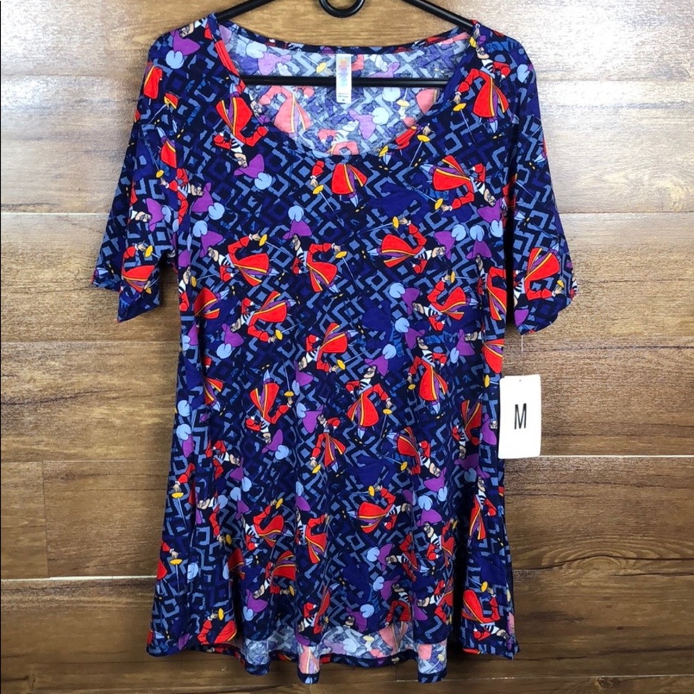 LULAROE Disney women’s  Dresss Villians Collection Perfect T NWT size:Medium